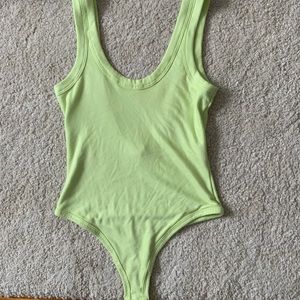 Uniqlo Alexander wang neon bodysuit